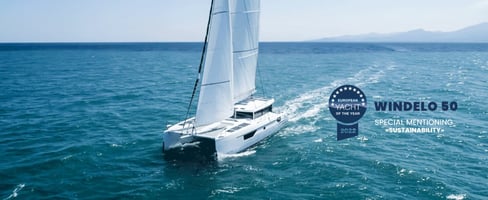 WINDELO 50 elected European Yacht Of The Year 2022 Special mentioning “Sustainability”